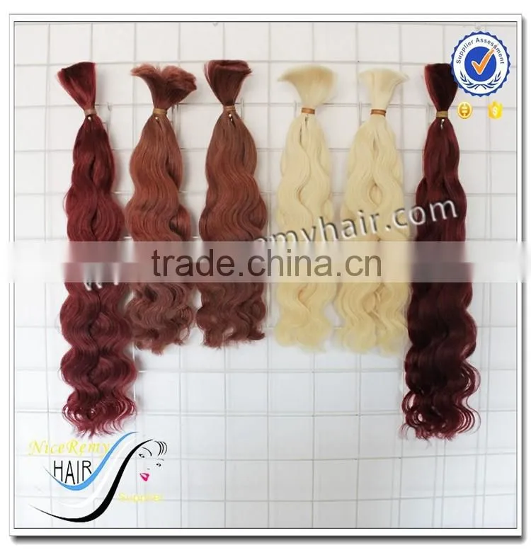 double drawn cuticle human hair bulk
