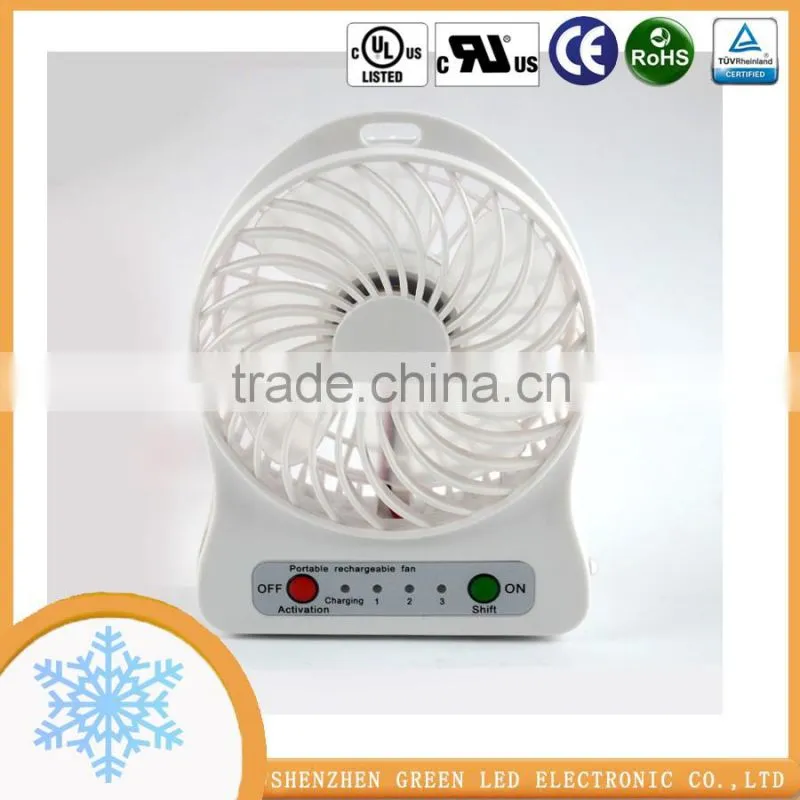 Funny style Easy Carry Pocket Mini Powerful 3 hight speed fan for Family Travelling