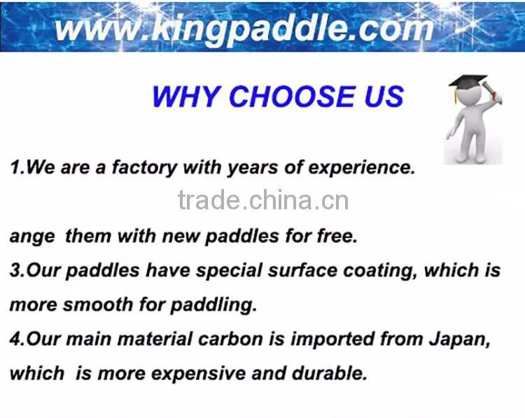 2016 new high quality and light weight greenland carbon fiber paddles