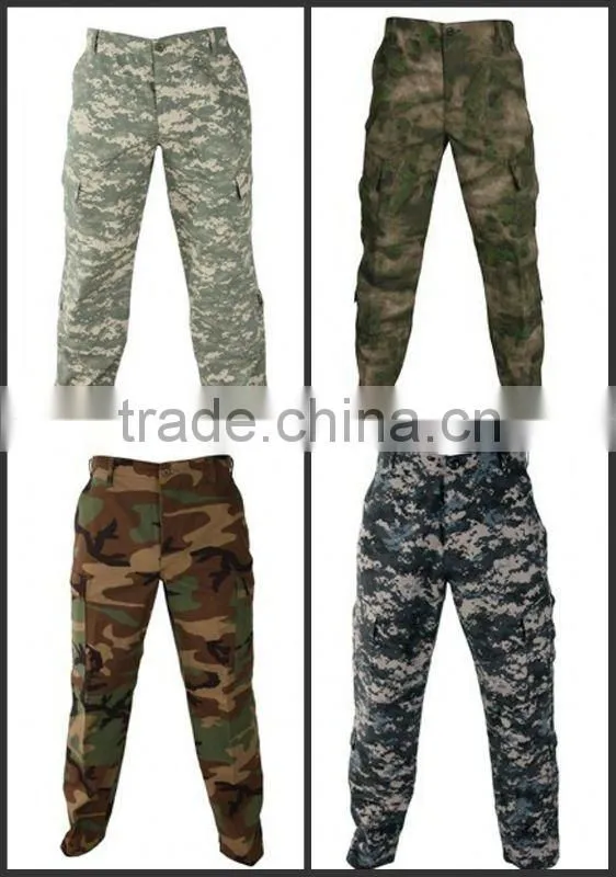 DPM camouflage lightweight military trousers