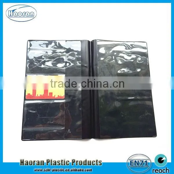 Promotional flexible vinyl document cover