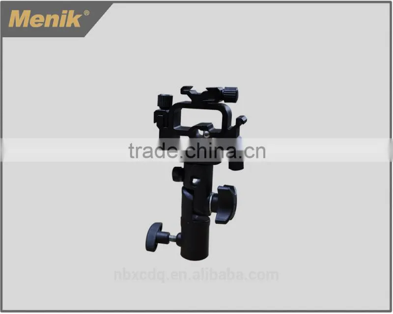 JM-74 three head hotshoe holder,photo lighting support,Photographic equipment