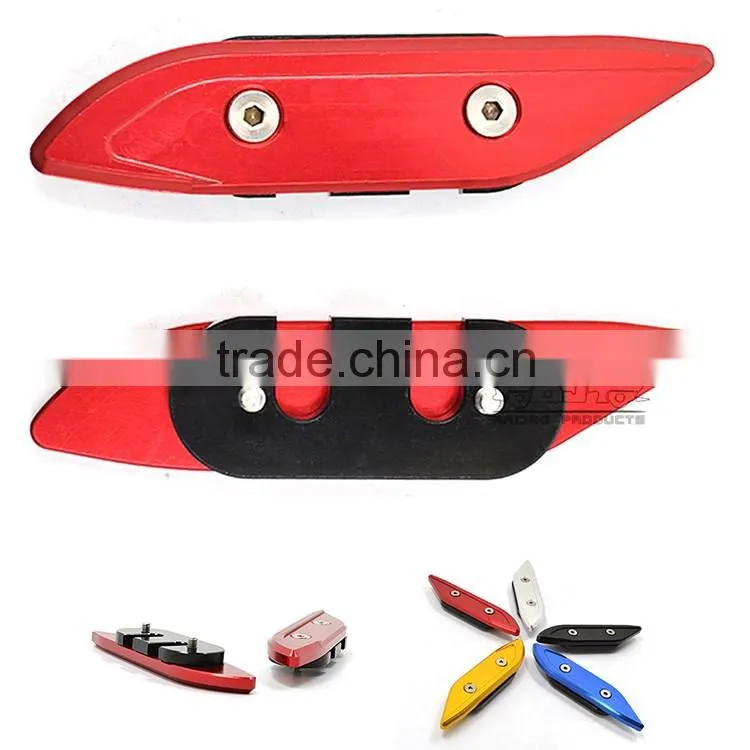 BJ-MHC-YA002 Motorcross Red CNC Aluminum Mirror Hole Cap Cover for Yamaha T MAX 530 2012-2015