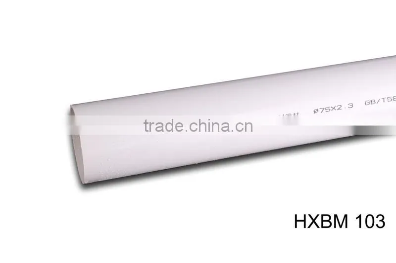 Hot sale UPVC drainage Pipe /sewage pipe/PVC-U drainage pipe