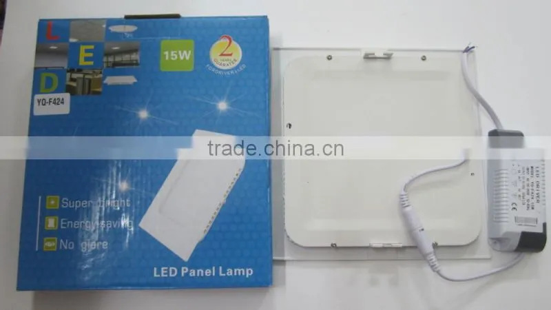 Made in China 15W and round Recessed LED panel light