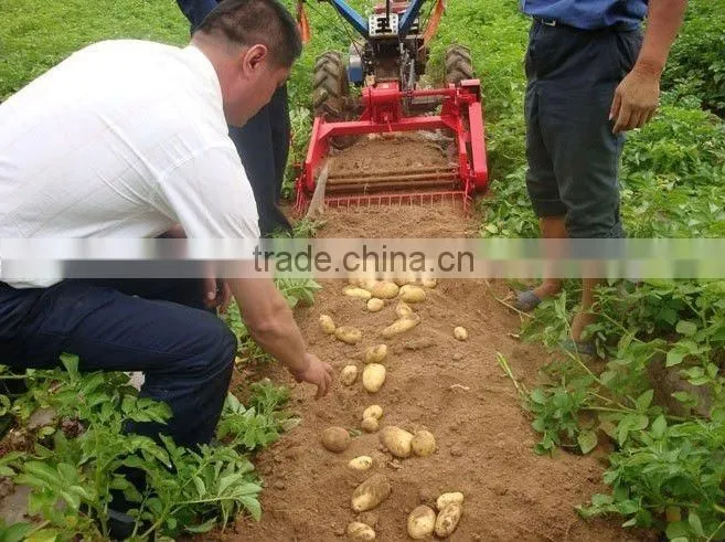 mini walking tractor potato digger