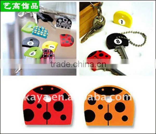 Soft feel high quality plastic car key covers