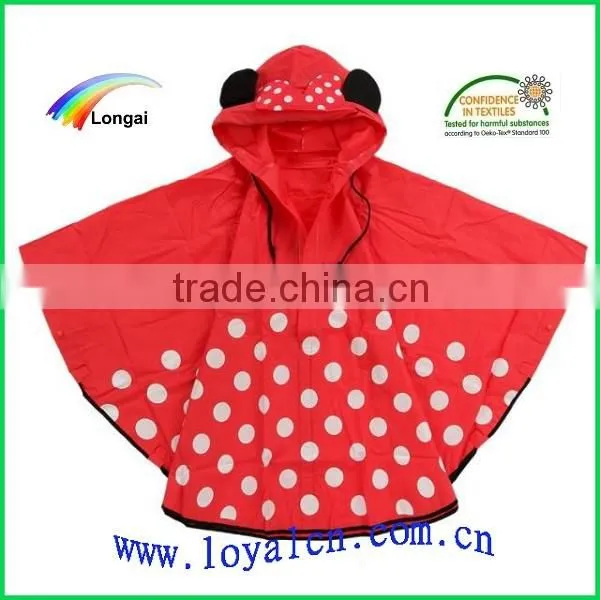Eco-friendly kids raincoats and ponchos poncho raincoat wholesale