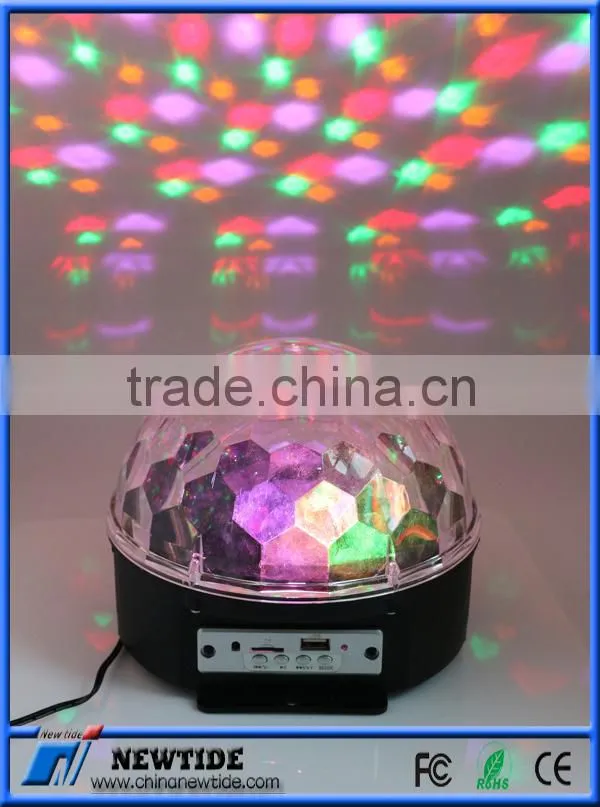 diamond face multi model bluetooth wireless led light speaker NT-BP0081