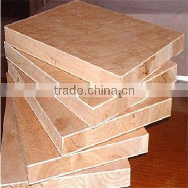 Natural Wood Veneers Faced Blockboard