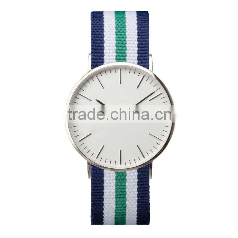 Ultra-thin Rose Gold Ronda Movement Men Leather Watches, minimalist style fancy men's watches
