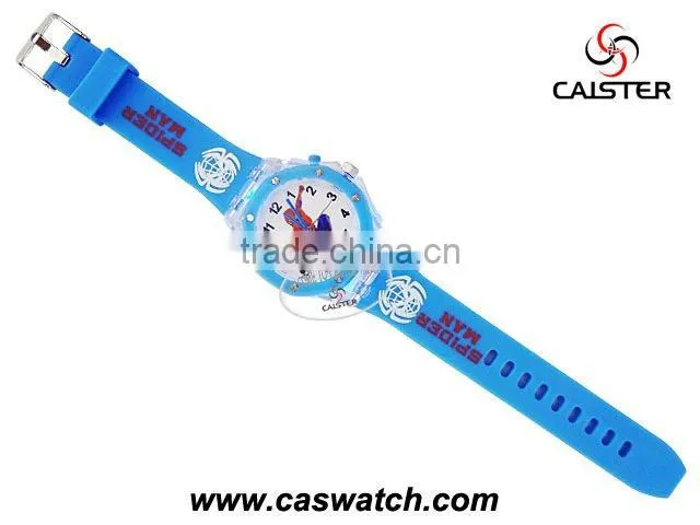 Loverly pink rubber band Hello Kitty face children's watch