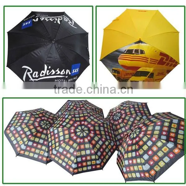 sublimation printing umbrella (fullcolor heat transfer printing)