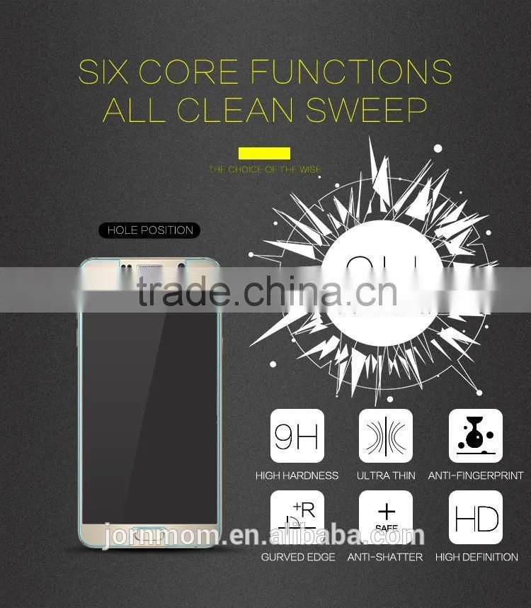 LANGOU tempered glass screen protector for mobile phone for Samsung galaxy mega J5 J500 J5009