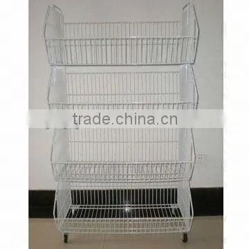 Wire Baskets for Supermarket-11 Years Professional Manufacturer