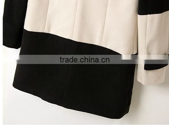 European designer high quality women fashion coats 2015