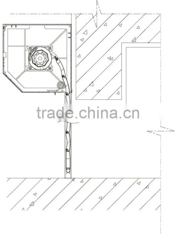 Steel insulated roller shutter door with foam slats