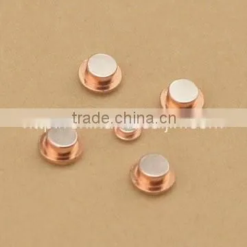 AgNi/Cu, AgSnO2/Cu, Bimetal electrical rivets