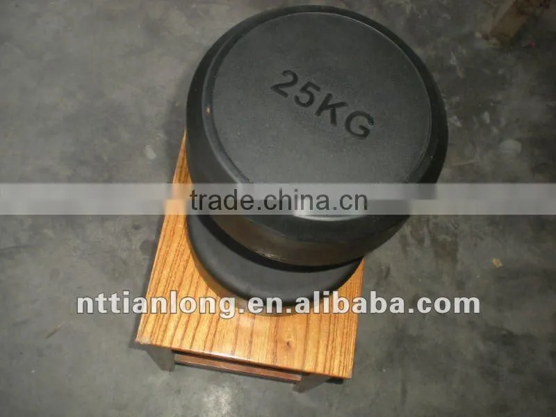 high quality rubber hex dumbbells