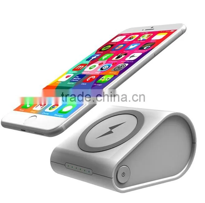 Hige efficiency qi power bank wireless charger for Nokia ,Lg ,huawei smart phone