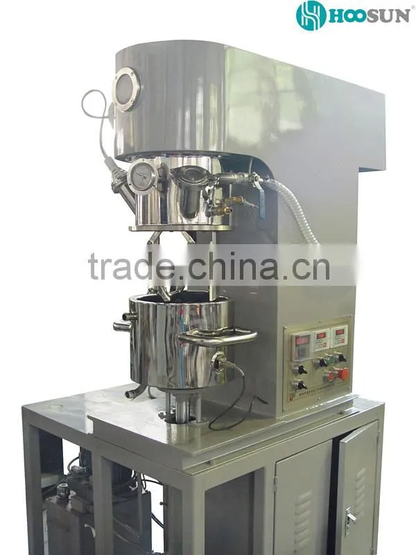 price 5 Liter Vacuum Planetary Mixer with Vacuum and PLC Touch Panel Control