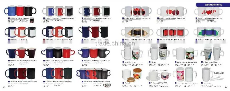 Sunmeta manufactory 2016 year new sublimation ceramic milk mug