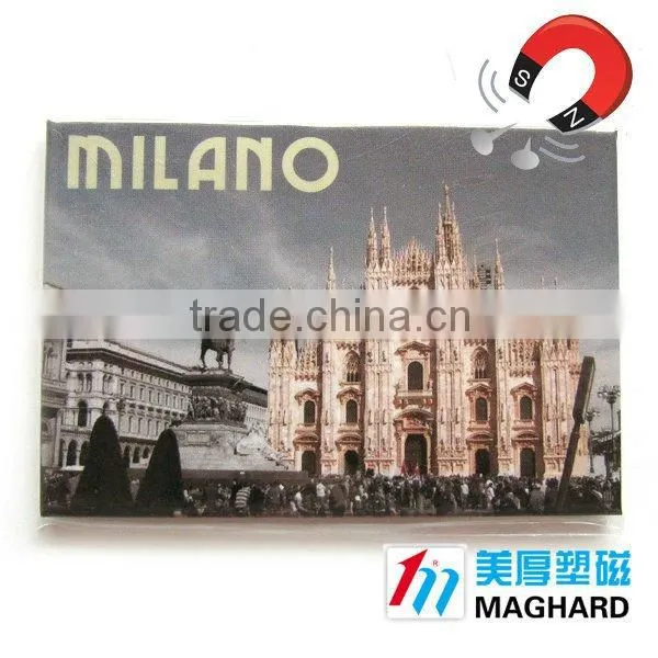 MILANO Church of Duomo Tourist souvenirs Iron Fridge Magnets
