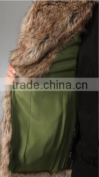 2016 New Design Hot Sale Elegant Women'S Faux Fur Coat