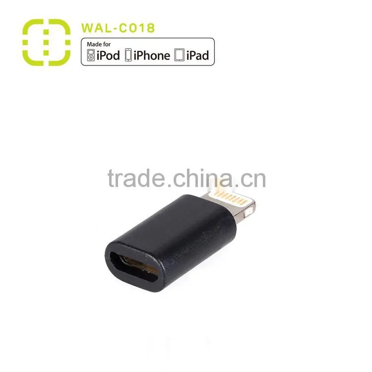 walnut 8 Pin connector for iPhone6/iphone6 plus/iPhone5s