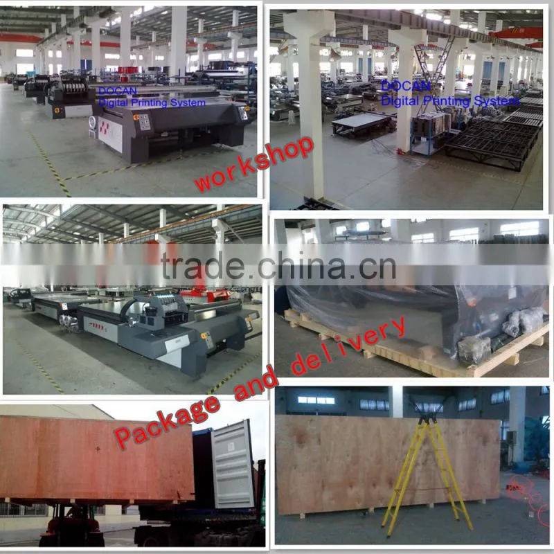 Docan small format digital inkjet ricoh Gen5-7pl uv printer F1212 used for outdoor and indoor