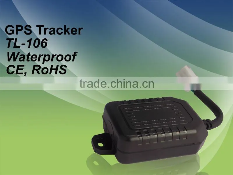 waterproof gps car alarm tracker with real time tracking TL-106