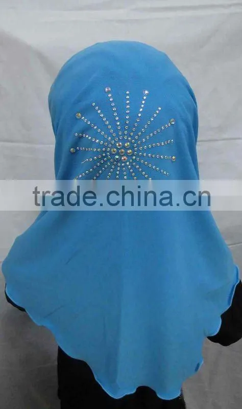 H095 small girl hijab,new style scarf hijab