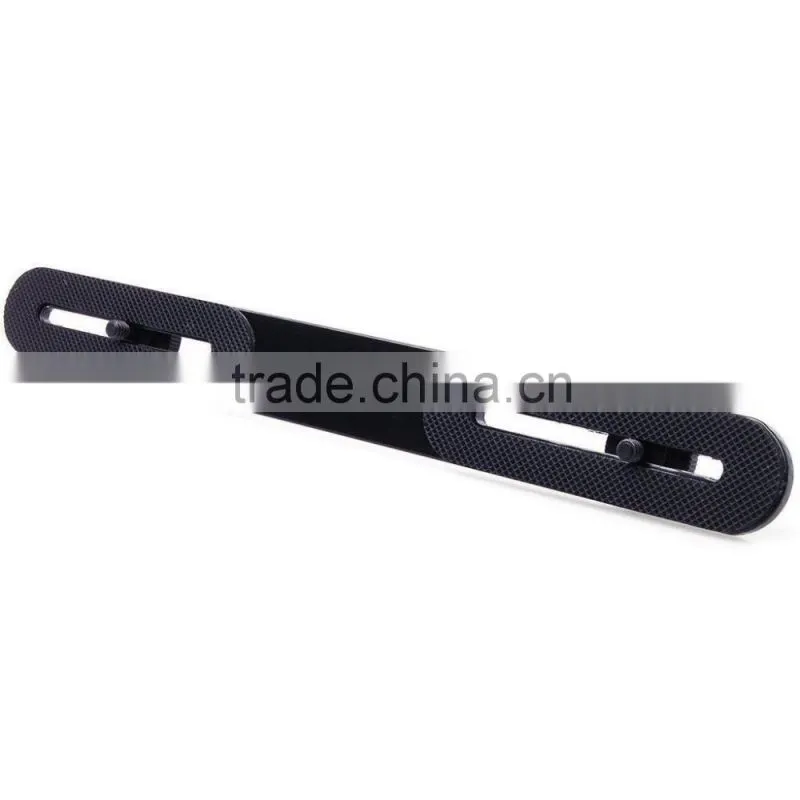 Dual Flash Bracket Holder for 1/4" Screw Tripod Light Stand For DSLR Camera