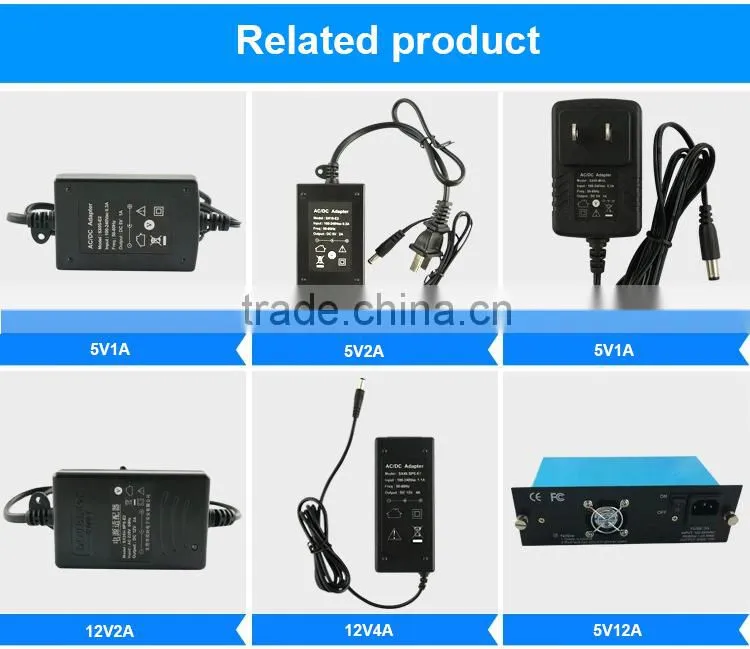 Free sample Wall- Mount USA Euopean 5v1a power adapter