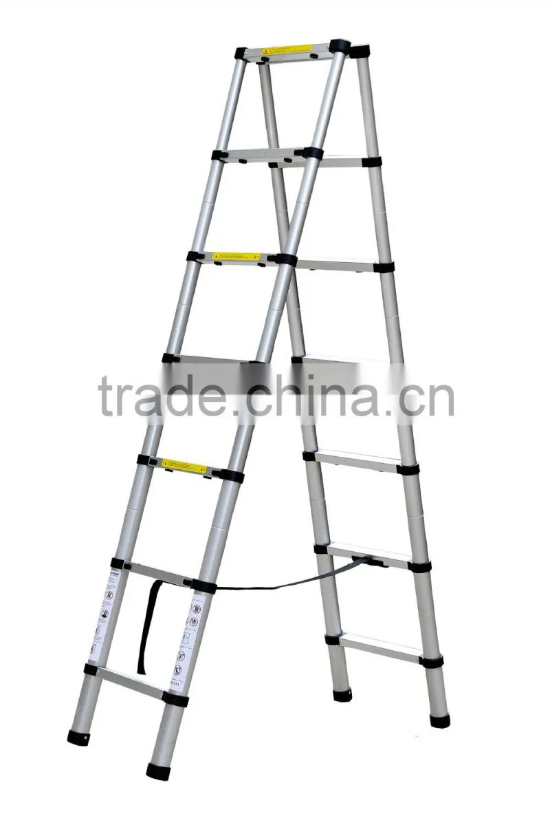 EN131-6 3.2m Aluminum telescopic ladder