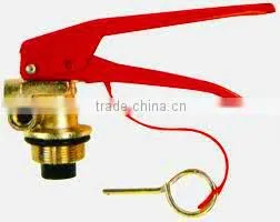 extinguisher valve for fire fighting accessory