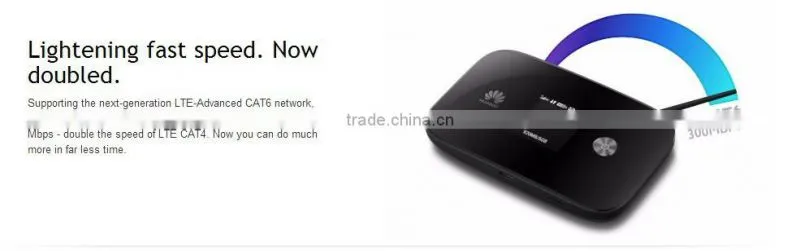 Huawei E5786s-32a 300Mbps LTE FDD800/850/900/1800/2100/2600Mhz TDD2600Mhz Cat6 WIFI router Modem(Unlocked)