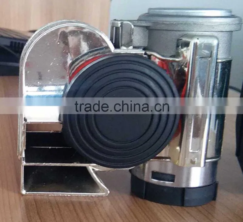 single pipe with air pump red color music air horn