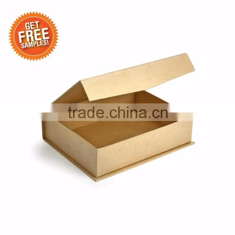 High quality kraft cardboard packaging paper gift box wholesale
