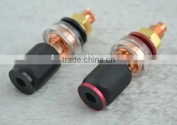 Acrolink Red copper short binding post