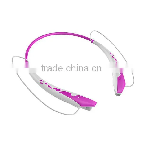 Lightest Neckband Wireless fashion Bluetooth Noise Cancelling Headphone HB-904