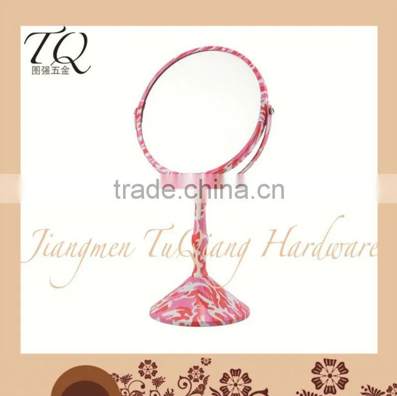 6 inch Chrome Metal Magnifying bath mirror