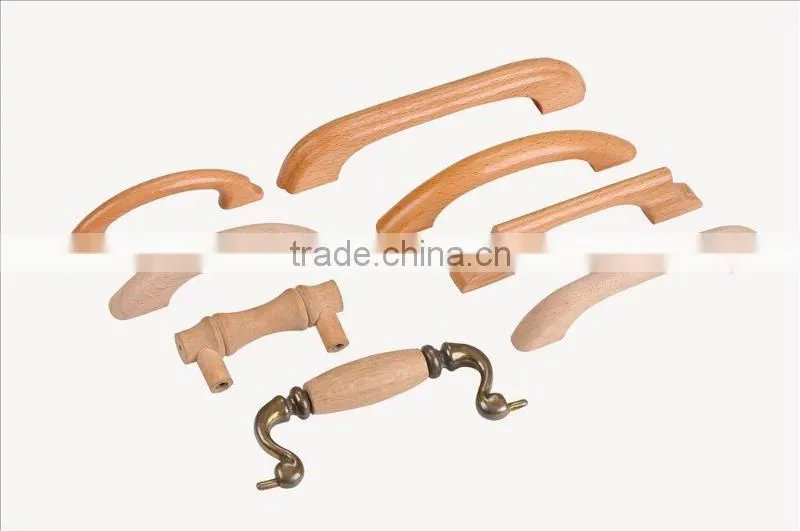 round wooden knobs