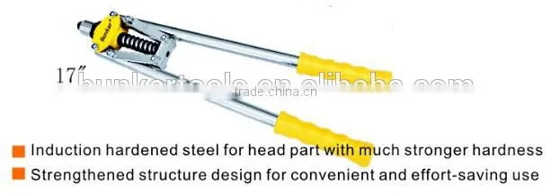 Double handle riveter