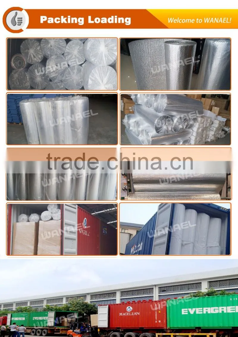 Wanael Packing Wrapping Aluminum Bubble Insulation