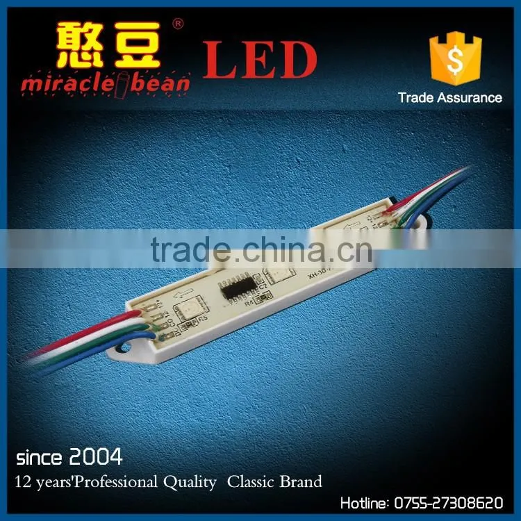 Lighting Letter Waterproof IP67 DC12V 3 Chips 5050SMD RGB LED Module ROHS CE