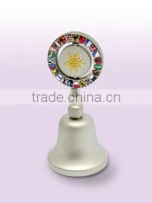 Wholesale metal souvenir dinner bell for sale