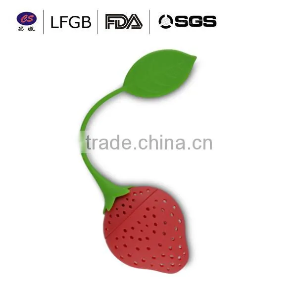 Food grade fashionable customized professional silicone tea infuser