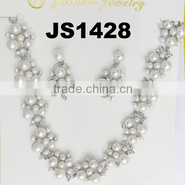 elegant rhinestone vogue jewelry wedding necklace