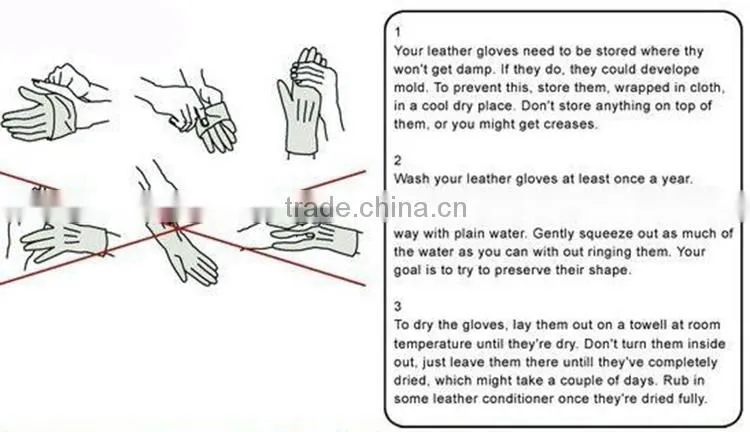 Top sheepskin short lady's fashion dress driving Punch leather gloves